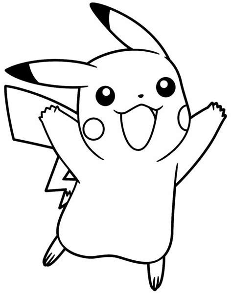 picachu para colorir|30+ Desenhos Pikachu para colorir e imprimir PDF gratis